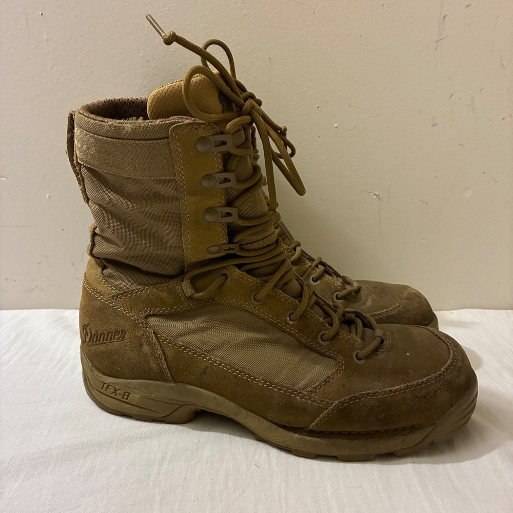 Danner Mens 9 Desert‎ TFX G3 8 Coyote Tan Military Tactical Boots EE 24321